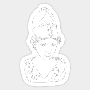 Athena - Goddess of War Sticker